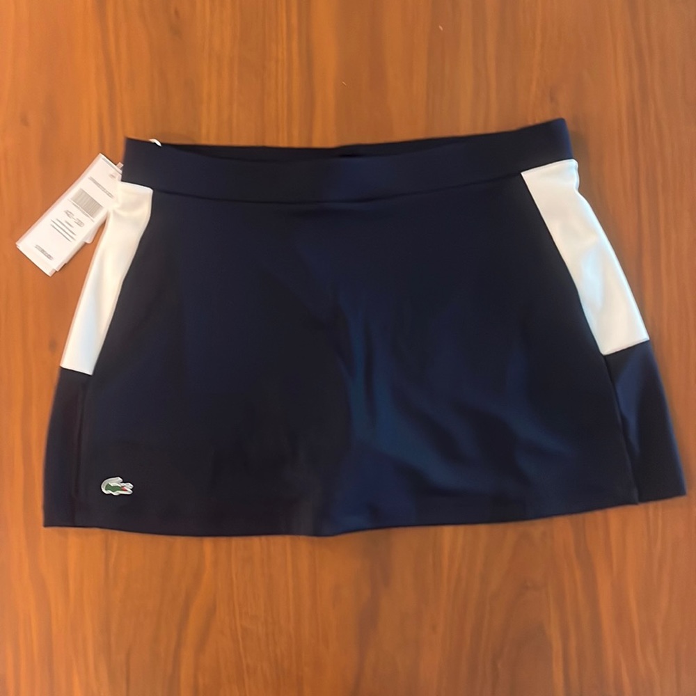 NWT Lacoste Tennis Skirt, Size 42 (US 10)
